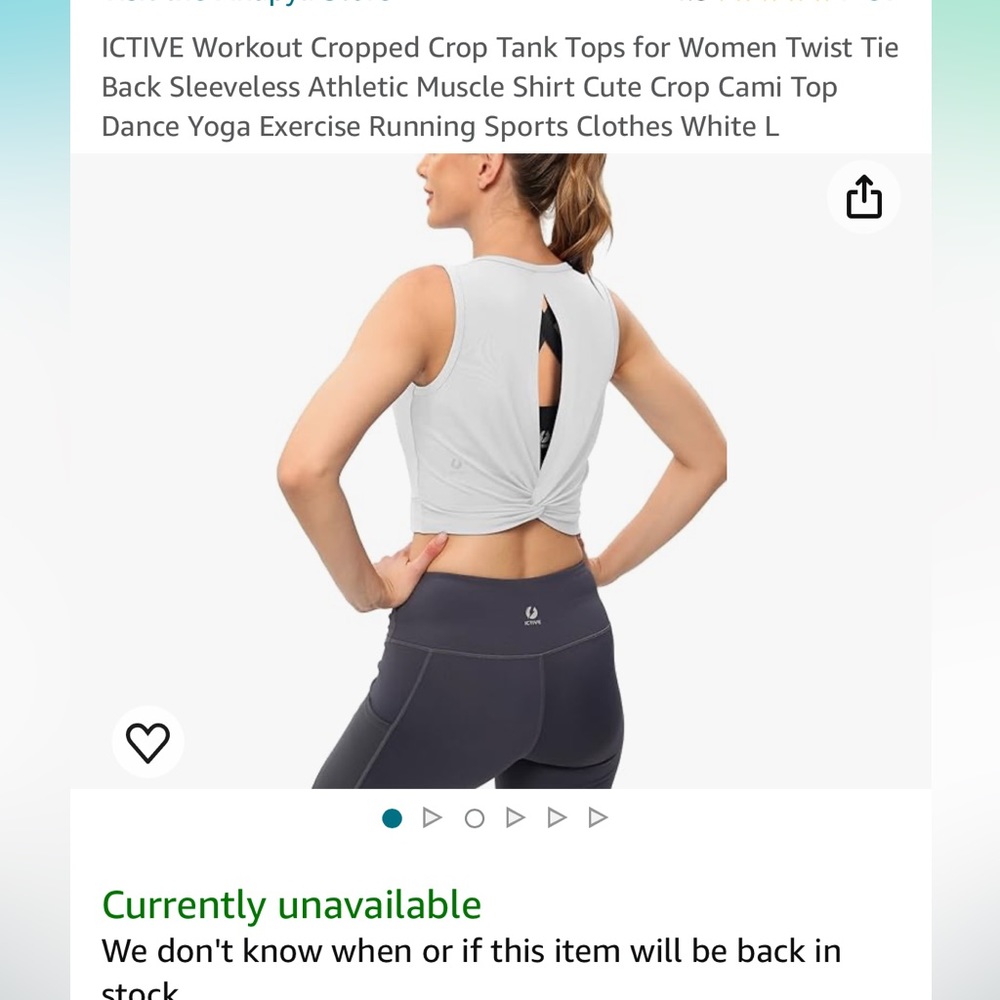 Cut out back workout top